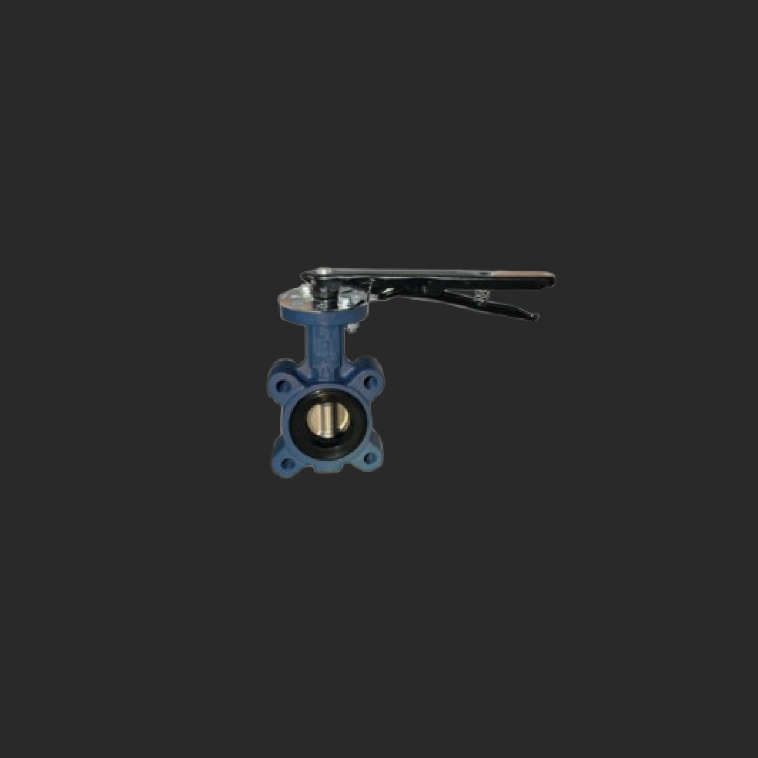 Butterfly valve - Ban integrated